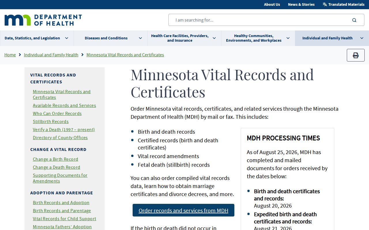 St. Cloud residents directory Minnesota vital-records access