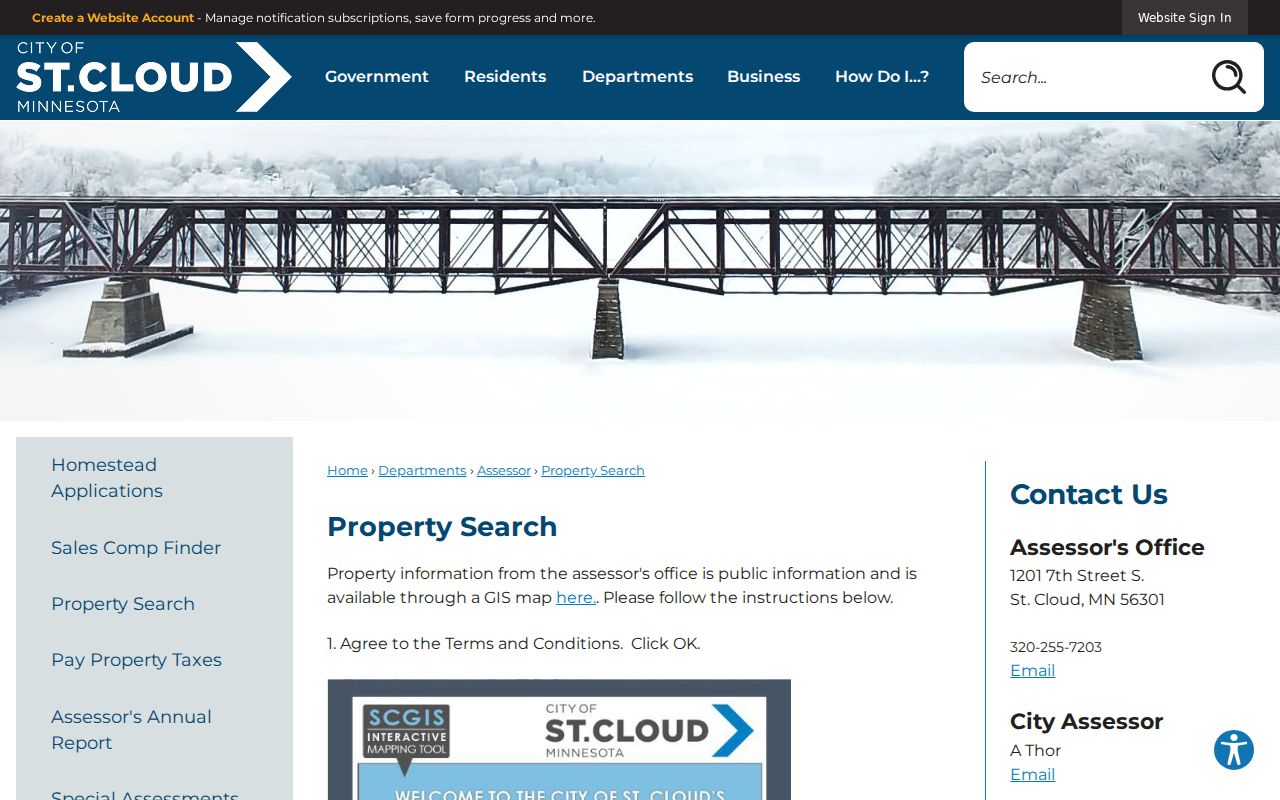 St. Cloud residents directory property-search criteria